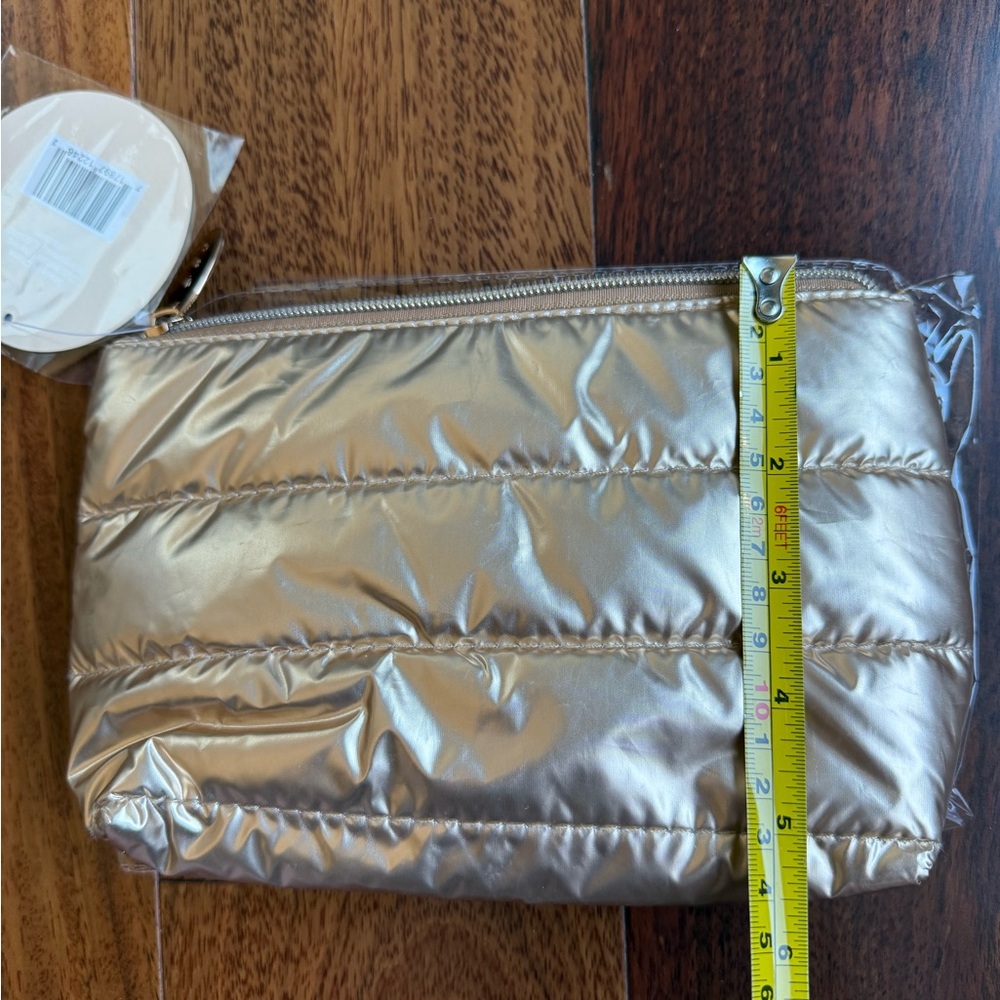 Golden Pillow Makeup Bag/Pouch - Picture 8 of 14